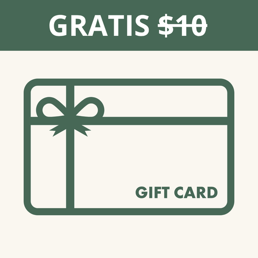 $10 Tarjeta de Regalo
